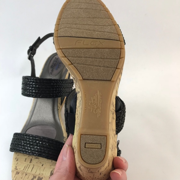 Life Stride Velocity Persona Wedge Sandal Woven 9M - Picture 7 of 8